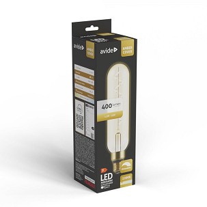 [ABLJFA-4-5W-MEL] - Avide LED Jumbo Filament Melan Amber 4.5W E27 2200K Fényerőszabályzós