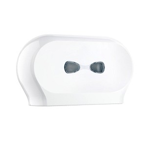 [A77311] - Mar plast Linea PLUS dupla toalettpapír adagoló fehér 19cm
