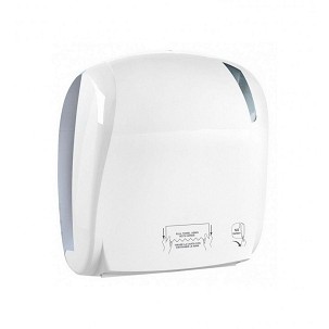 [A88410] - Mar plast Linea SKIN autocut kéztörlő adagoló fehér/átlátszó