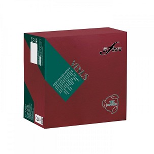 [I1902] - Infibra Venus Airlaid-Serviette 40x40cm bordeaux 50 Blatt/Packung