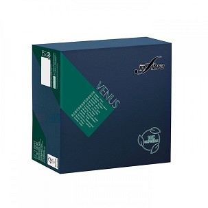[I1904] - Infibra Venus Airlaid-Serviette 40x40cm dunkelblau 50 Blatt/Packung