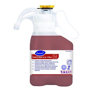 [101103720] - TASKI Sani 4 in 1 Plus 1x1.4L - Fürdőszobai tisztító, vízkőoldó, fertőtlenítő &illatosító