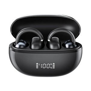 [HAYOW03BL] - Haylou Xiaomi Airfree vezeték nélküli fülhallgató, fülre akasztós, fekete