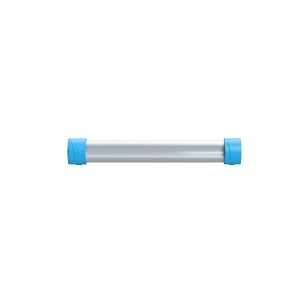 [1086B] - Igeax Werkzeughalter-Aluschiene für die Lebensmittelindustrie, blau, 30 cm