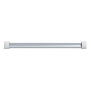[1087W] - Igeax Werkzeughalter-Aluschiene für die Lebensmittelindustrie, weiß, 50 cm