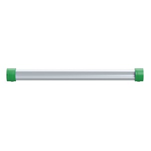 [1087G] - Igeax Werkzeughalter-Aluschiene für die Lebensmittelindustrie, grün, 50 cm