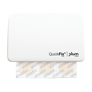 [5532] - Plum QuickFix UNO Ragtapaszadagoló fehér 1 x 45 db rugalmas ragtapasszal