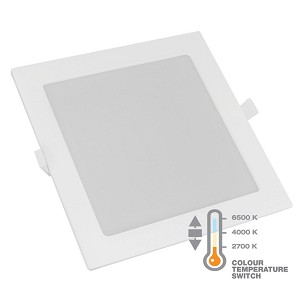 [337-414] - Commel LED panel beépíthető négyzet 12W 2700/4000/6500K 170mm