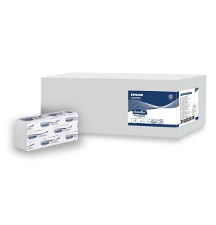 [FP0108] - ClassEur V hajtogatott kéztörlő, cellulóz, 2 réteg, 24x21cm, 15x200 lap (3000 lap/karton)
