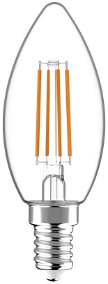 [ADLFC14WW-5-9W] - Avide LED Filament Candle 5.9W E14 WW 2700K Fényerőszabályozható