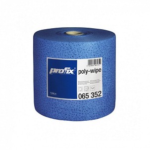 [P065352] - PROFIX Poly-Wipe Plus kék ipari törlőkendő 1 rétegű kék 500 lap/tekercs 1 tekercs/zsugor