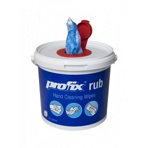 [P068483] - PROFIX Rub nedves, csiszoló, tisztítókendő, 72 lap/vödör