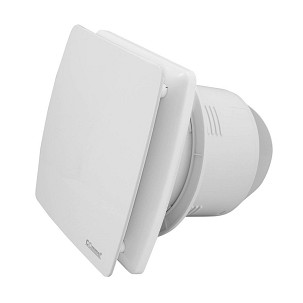 [420-201] - Commel elszívó ventilátor 100 mm, záró lamellával, golyóscsapágyas 12 W, 95 m³/h , 34 dB