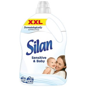 [13156] - Silan textilöblítő koncentrátum Sensitive&Baby 2,86 L 130 Mosásos