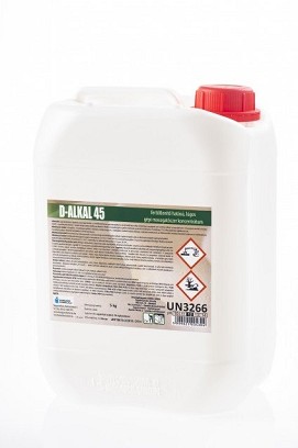 [DALKAL455] - D-Alkal 45 fertőtlenítő hatású, lúgos gépi mosogatószer koncentrátum 5kg