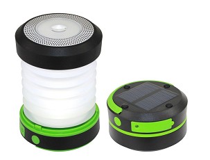 [401-712] - Commel napelemes szolár LED kempinglámpa, powerbank funkció
