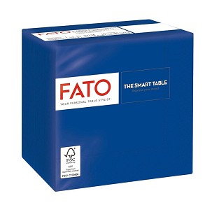 [82229003] - Fato Szalvéta 24x24cm sötétkék 2 rétegű 100 lap/csomag