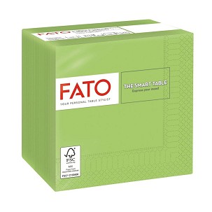[82233003] - Fato Szalvéta 24x24cm almazöld 2 rétegű 100 lap/csomag
