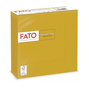 [82594200] - Fato Szalvéta 33x33cm arany 2 rétegű 50 lap/csomag