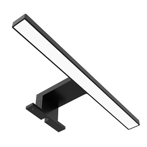 [ALML-B30-B-5W] - Avide LED Tükörvilágító Lámpa Szögletes Fekete Műanyag 300mm NW 4000K 5W IP44