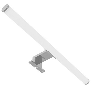 [ALML-R50-C-7W] - Avide LED Tükörvilágító Lámpa Kerek Króm Műanyag 500mm NW 4000K 7W IP44