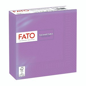 [82622700] - Fato Szalvéta 33x33cm lila 2 rétegű 50 lap/csomag