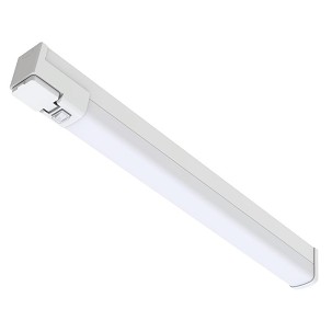 [ALML-IP44AC-15W] - Avide LED Tükörvilágító Lámpa Hálózati Csatlakozó Aljzattal Szögletes Fehér Alu 665mm NW 4000K 15W IP44