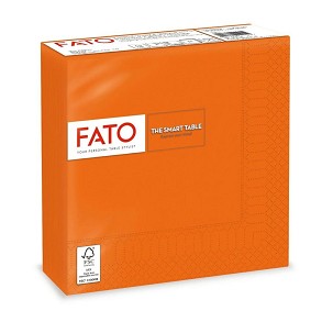 [82621400] - Fato Szalvéta 33x33cm narancssárga 2 rétegű 50 lap/csomag