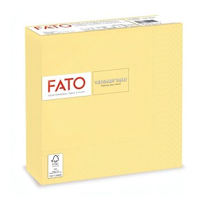 [82621100] - Fato Szalvéta 33x33cm pezsgő 2 rétegű 50 lap/csomag