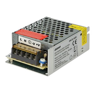 [OR-ZL-1633] - Orno LED tápegység fémházas 12V/5A 60W IP20