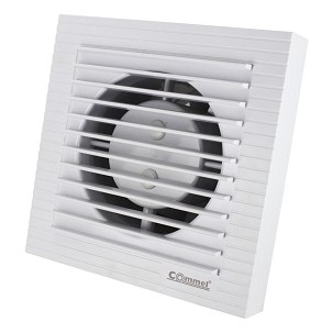 [420-101] - Commel elszívó ventilátor 98mm, záró lamellával, 12 W, 130 m³/h , 34 dB
