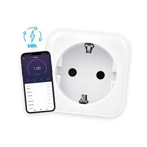 [265-307] - Commel wifi okos dugalj, időzitő, Fogyasztásmérővel - 16 A, max.3500 W, 2,4 GHz,
