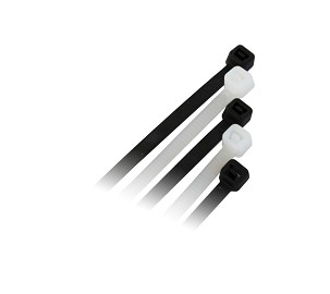 [365-103] - Commel gyorskötöző, kábelkötegelő 2.5 mm x 150 mm fehér, 100 db