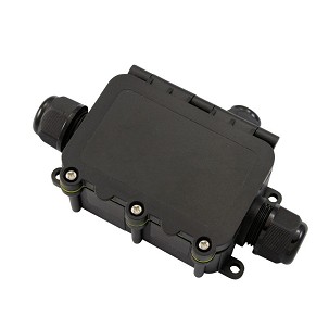 [365-922] - Commel tömszelencés kötődoboz IP68, 3 x 8-12mm