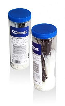 [365-171] - Commel gyorskötöző, kábelkötegelő, csomag 400 db