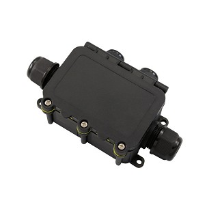 [365-923] - Commel tömszelencés kötődoboz IP68, 4 x 8-12mm