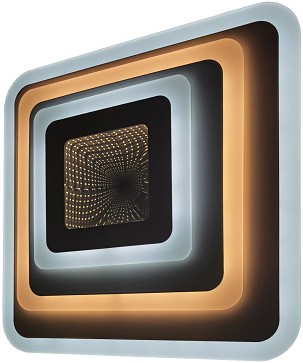 [ADO3S-NAN3D-2-4G] - Avide Design Mennyezeti Lámpa Nansy-3D 81W(40,5+40,5) RF Távirányítóval