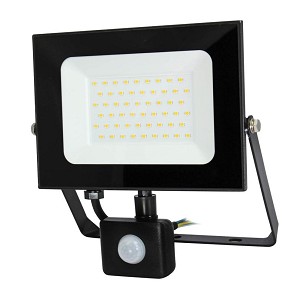 [307-259] - Commel LED-Strahler 50 W 4250 lm, 4000K mit Bewegungsmelder
