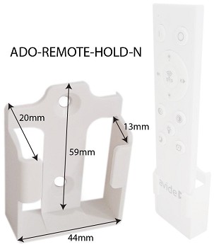 [ADO-REMOTE-HOLD-N] - Avide Design Oyster Fali Tartó 2-es típusú Távirányítóhoz