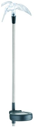 [EGSL-SS1LHB80] - Entac Kerti Szolár Lámpa 340mm RGB Rozsdamentes acél kolibri forma